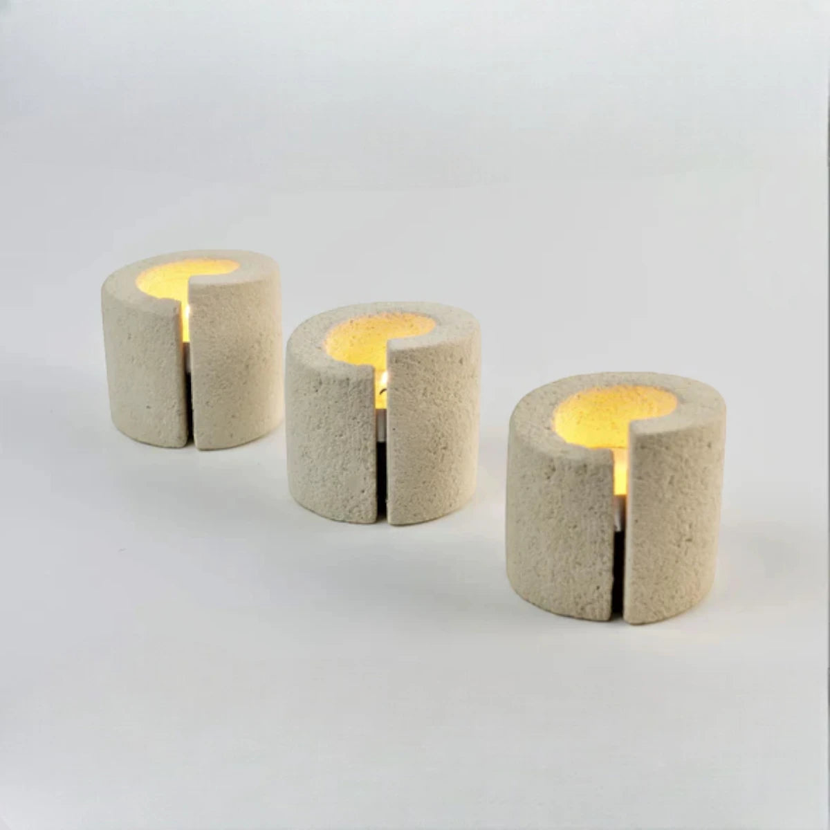 Portacandele Rotolo (3 unita')