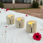 Carica l&#39;immagine nel visualizzatore di Gallery, Portacandele Rotolo (3 unita&#39;)
