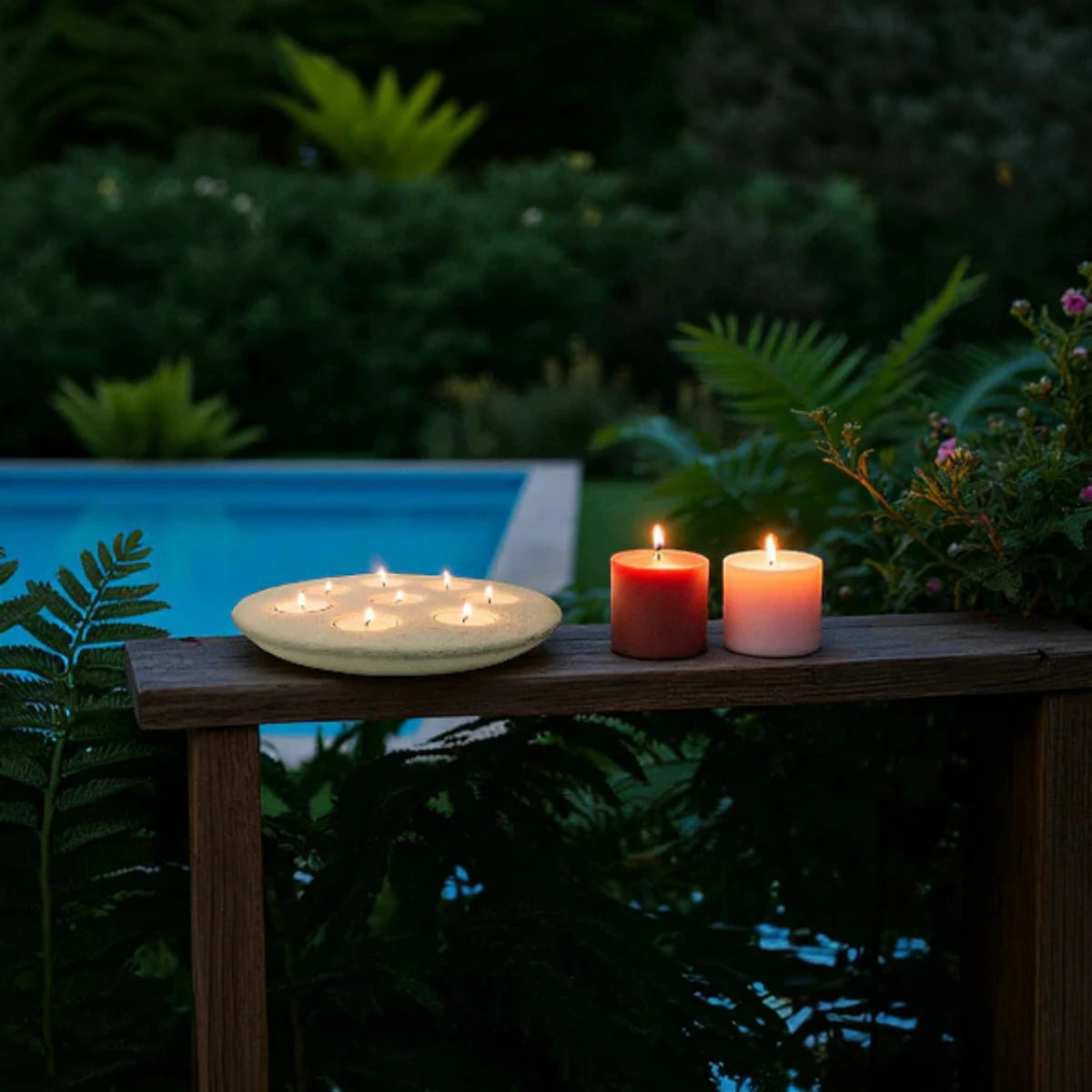 Vassoio portacandele