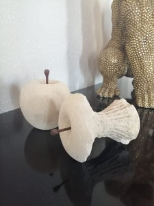 Sculpture paire de Pommes